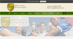 Desktop Screenshot of jemtrophies.co.uk